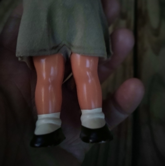 Vintage Celluloid Dancing German Boy Doll 1950s 50s Lederhosen - Picture 7 of 11
